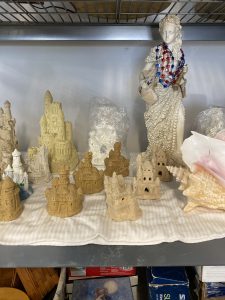 Sea shells and sand castles